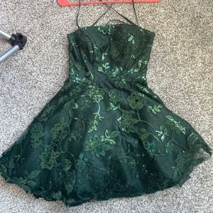 Green Homecoming dress